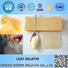 high jelly strength 200bloom leaf gelatin